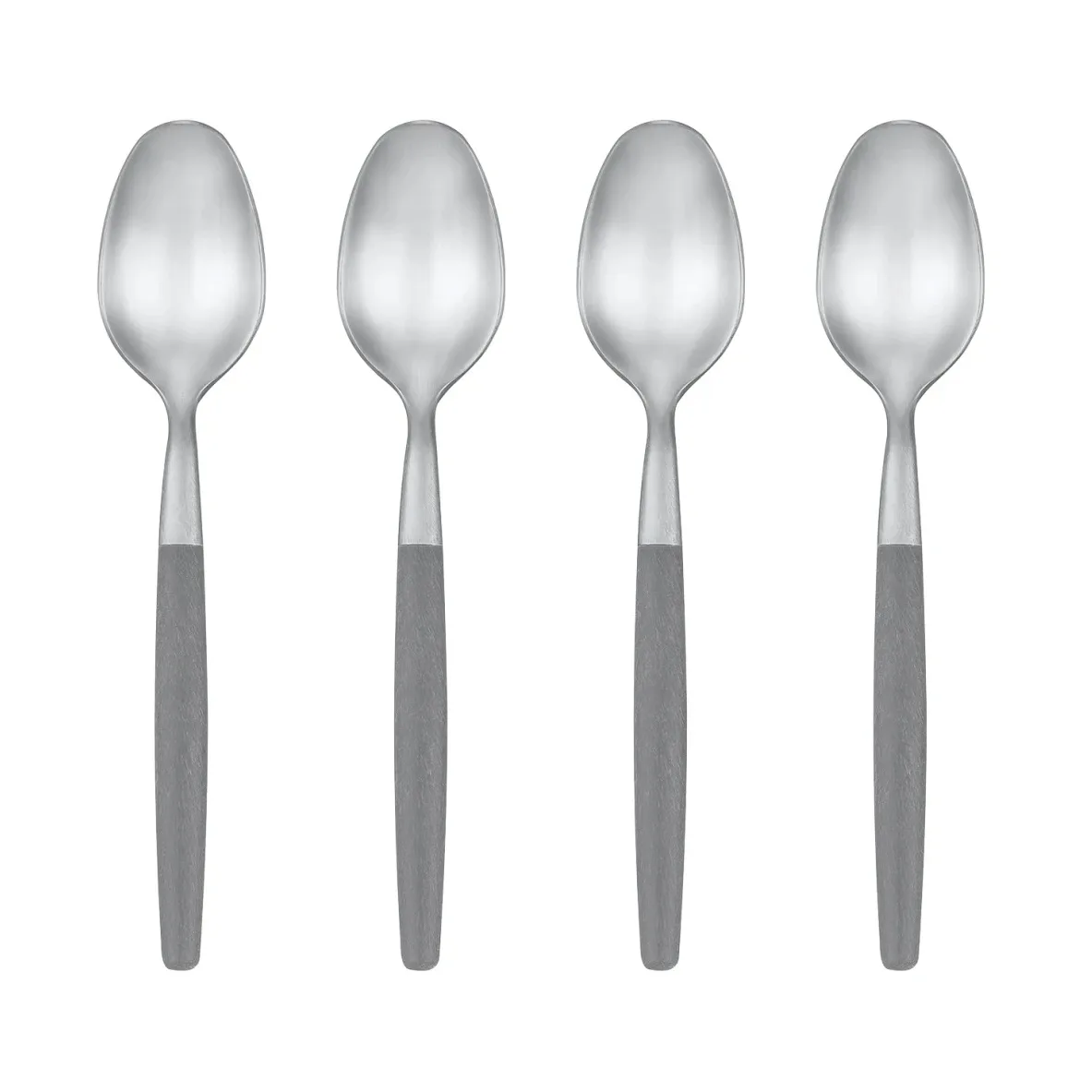 Cuillères à espresso Maxime 11 cm lot de 4, Sharkskin blomus