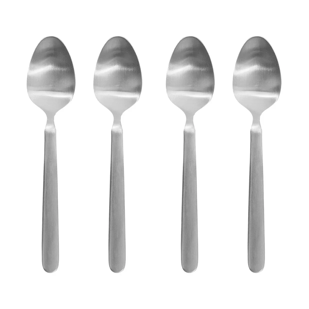 Cuillères à espresso STELLA argent lot de 4, 11 cm blomus