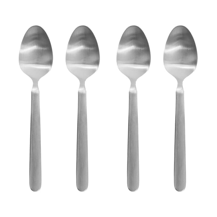 Cuillères à espresso STELLA argent lot de 4 - 11 cm - Blomus