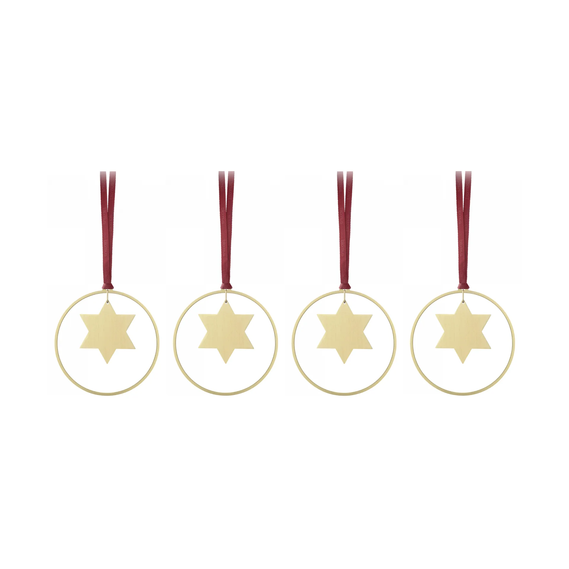 Décoration de Noël KITAI 8,5 cm lot de 4, Stars blomus