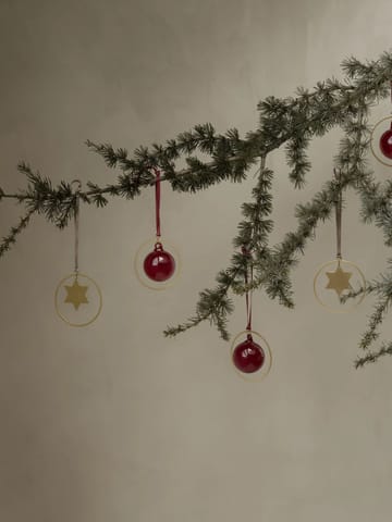 Décoration de Noël KITAI 8,5 cm lot de 4 - Stars - blomus