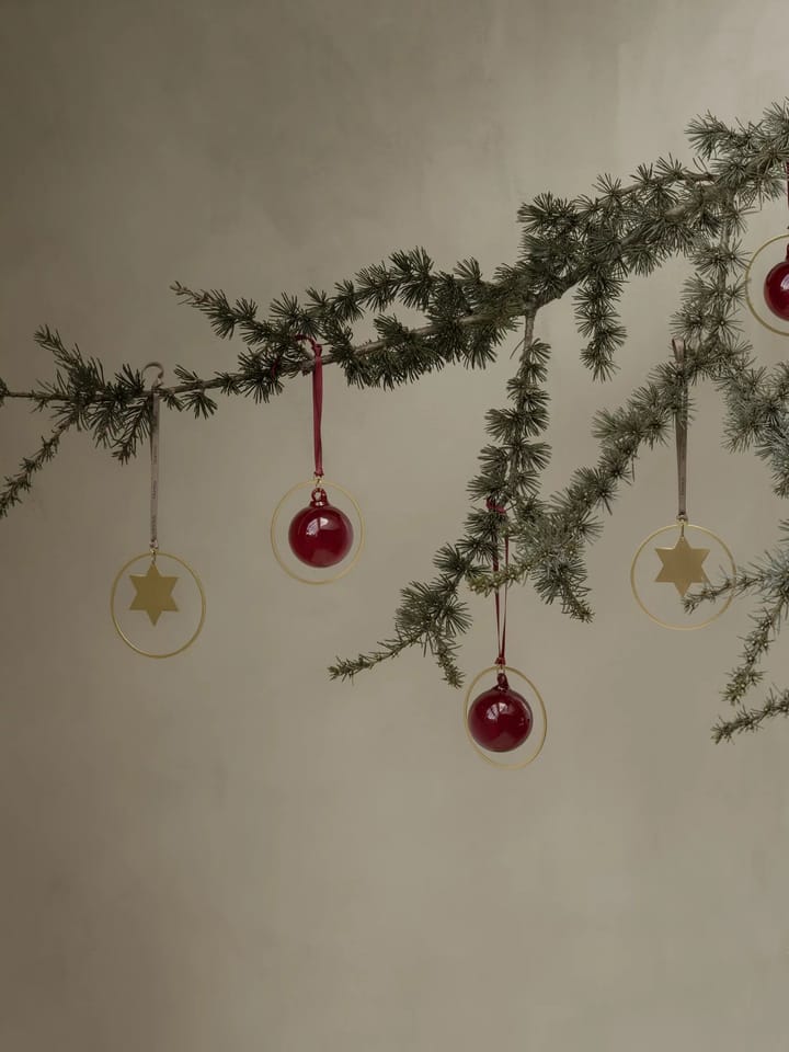 Décoration de Noël KITAI 8,5 cm lot de 4, Stars blomus