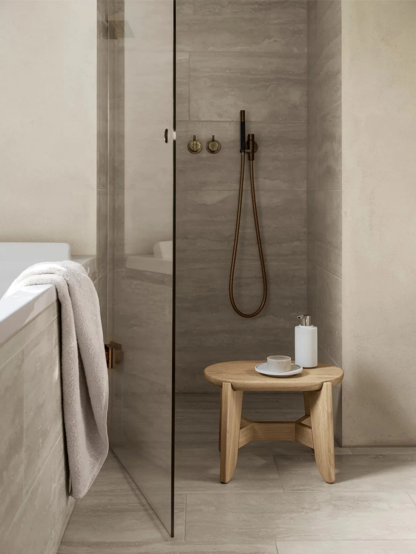 Distributeur de savon Creto 190 ml, Lily white blomus