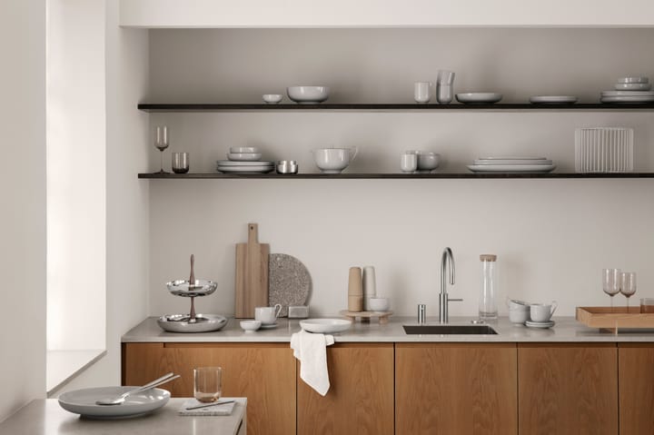 Estra Corbeille en fils de fer Ø30 cm, Chrome Blomus