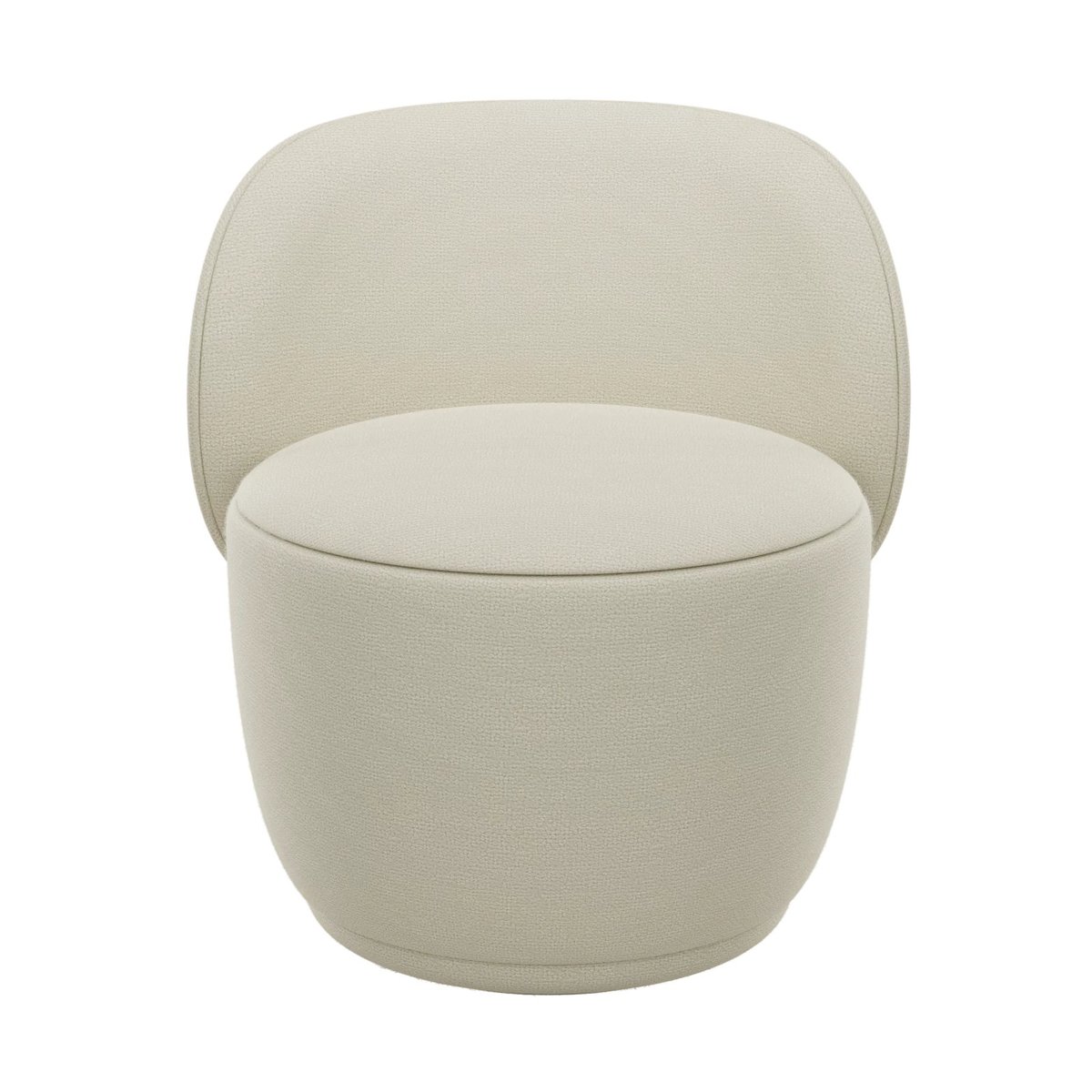 blomus Fauteuil Kuon Boucla beige | Design Scandinave | Chaises, tabourets & poufs | Beige
