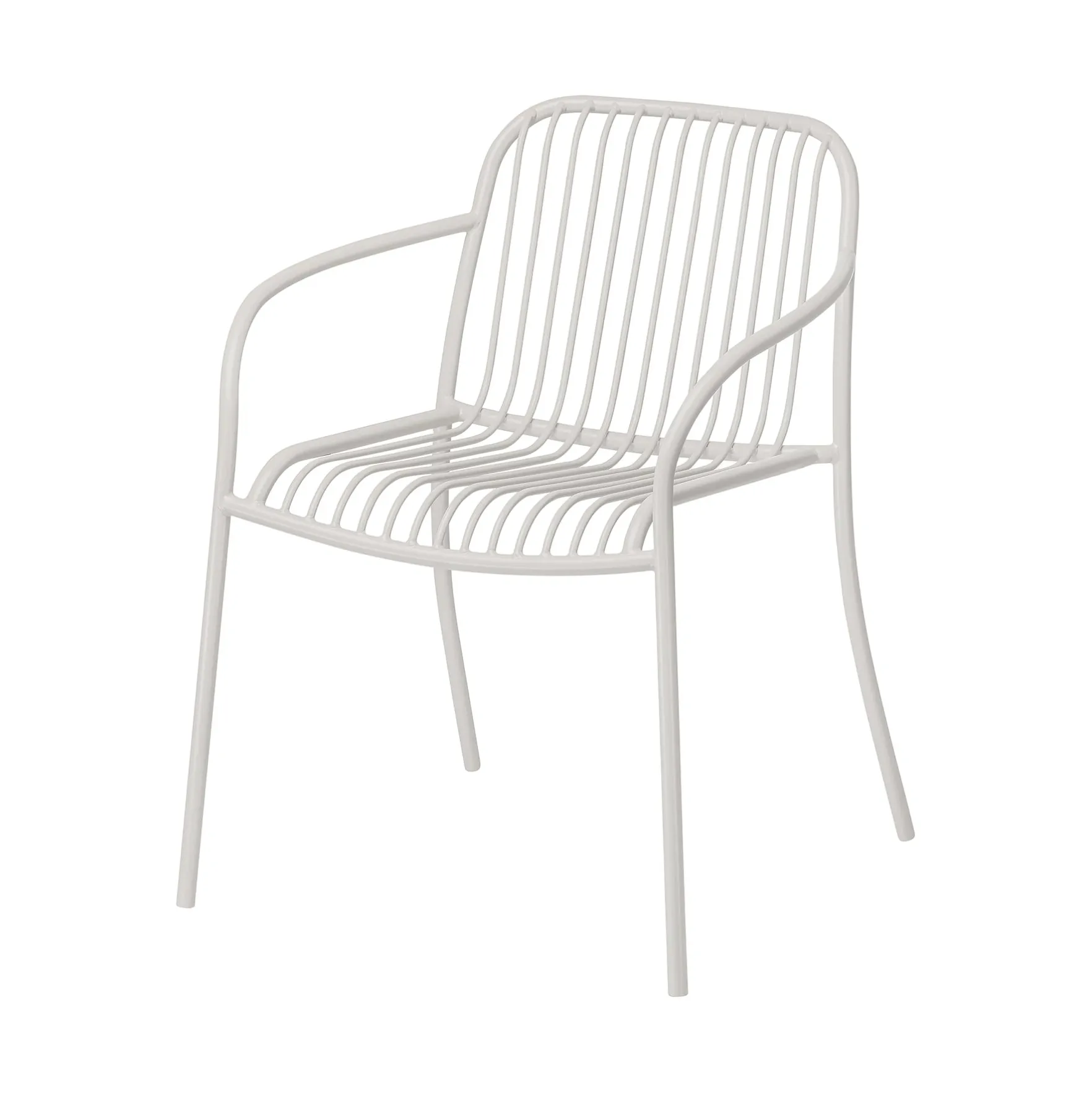Fauteuil YUA WIRE Armchair, Silk grey blomus