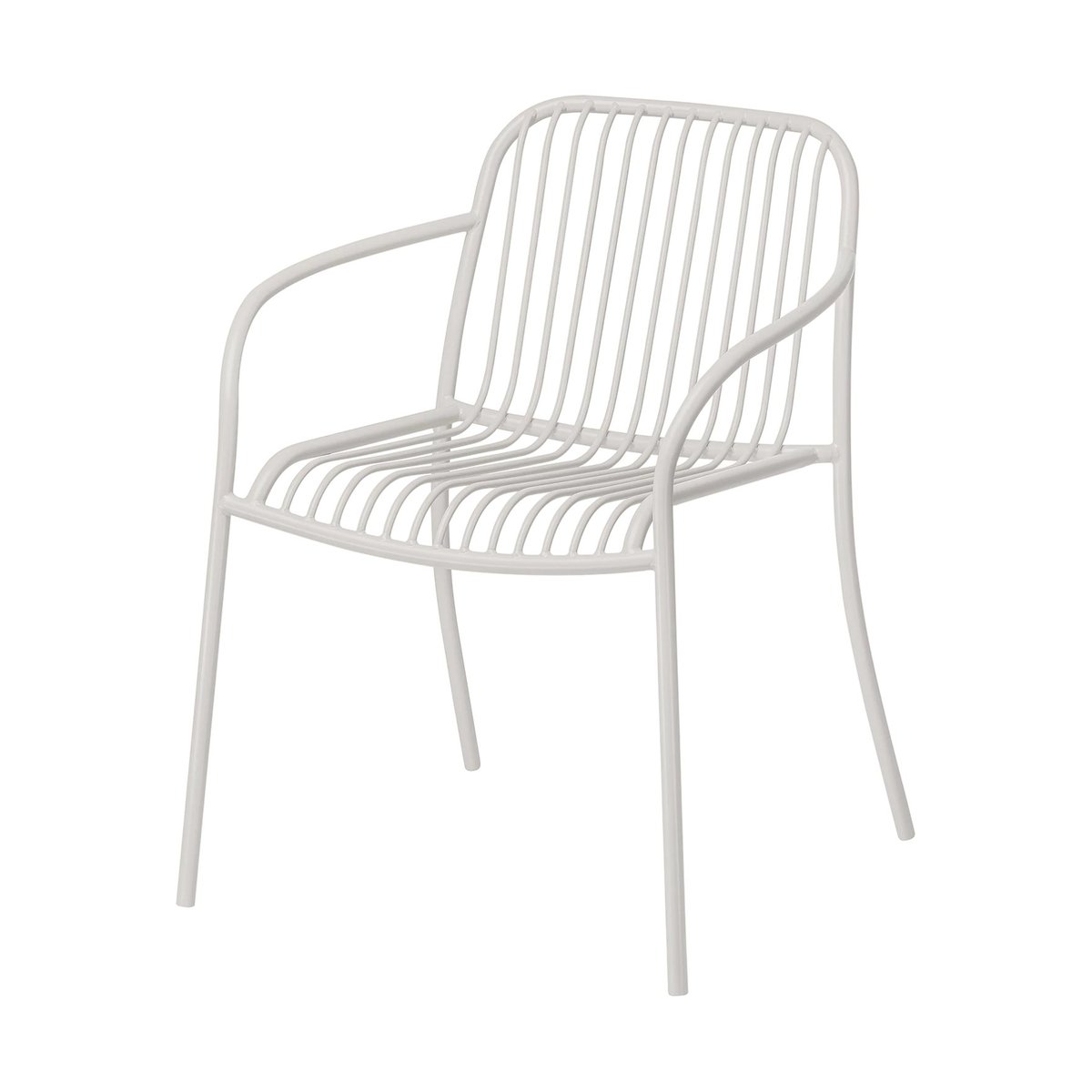 blomus Fauteuil YUA WIRE Armchair Silk grey | Design Scandinave | Gris