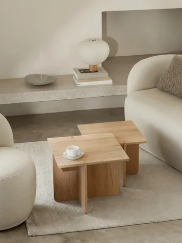 Lampe de table Kami - Chêne, Ø32 cm - blomus