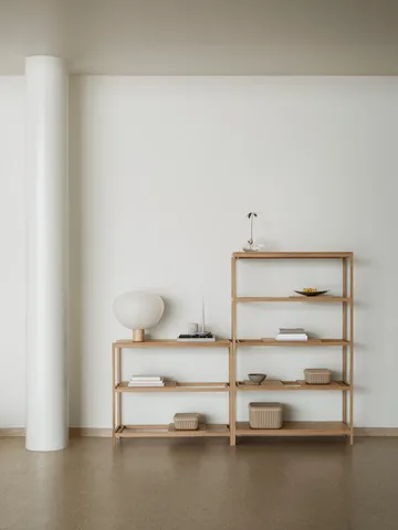 Lampe de table Kami - Chêne, Ø46 cm - blomus