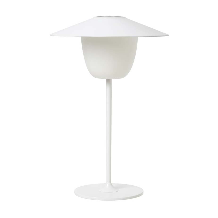 blomus lampe led ani mobile 33 cm blanc