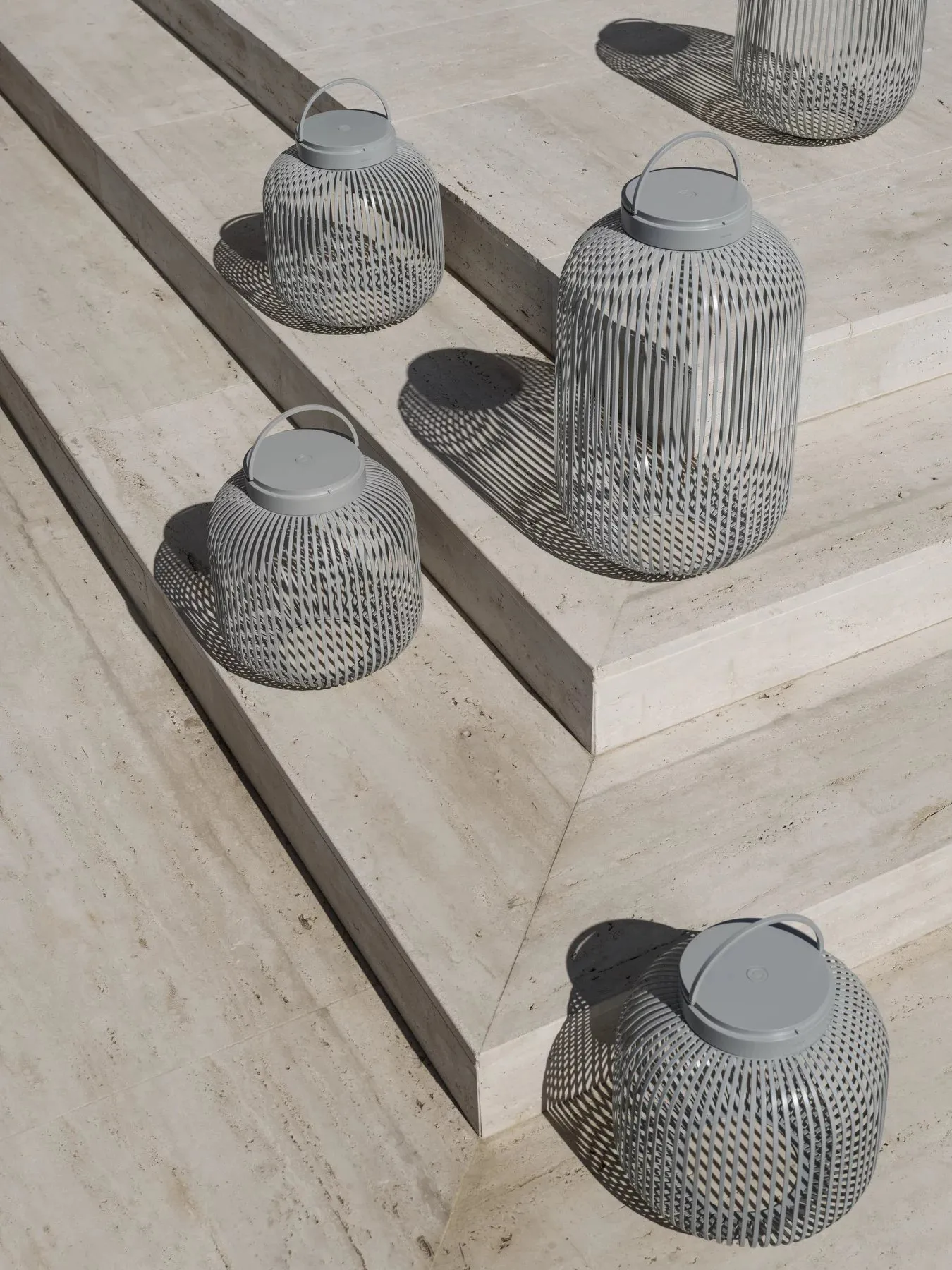 Lampe LED Lito L, Granite Gray blomus