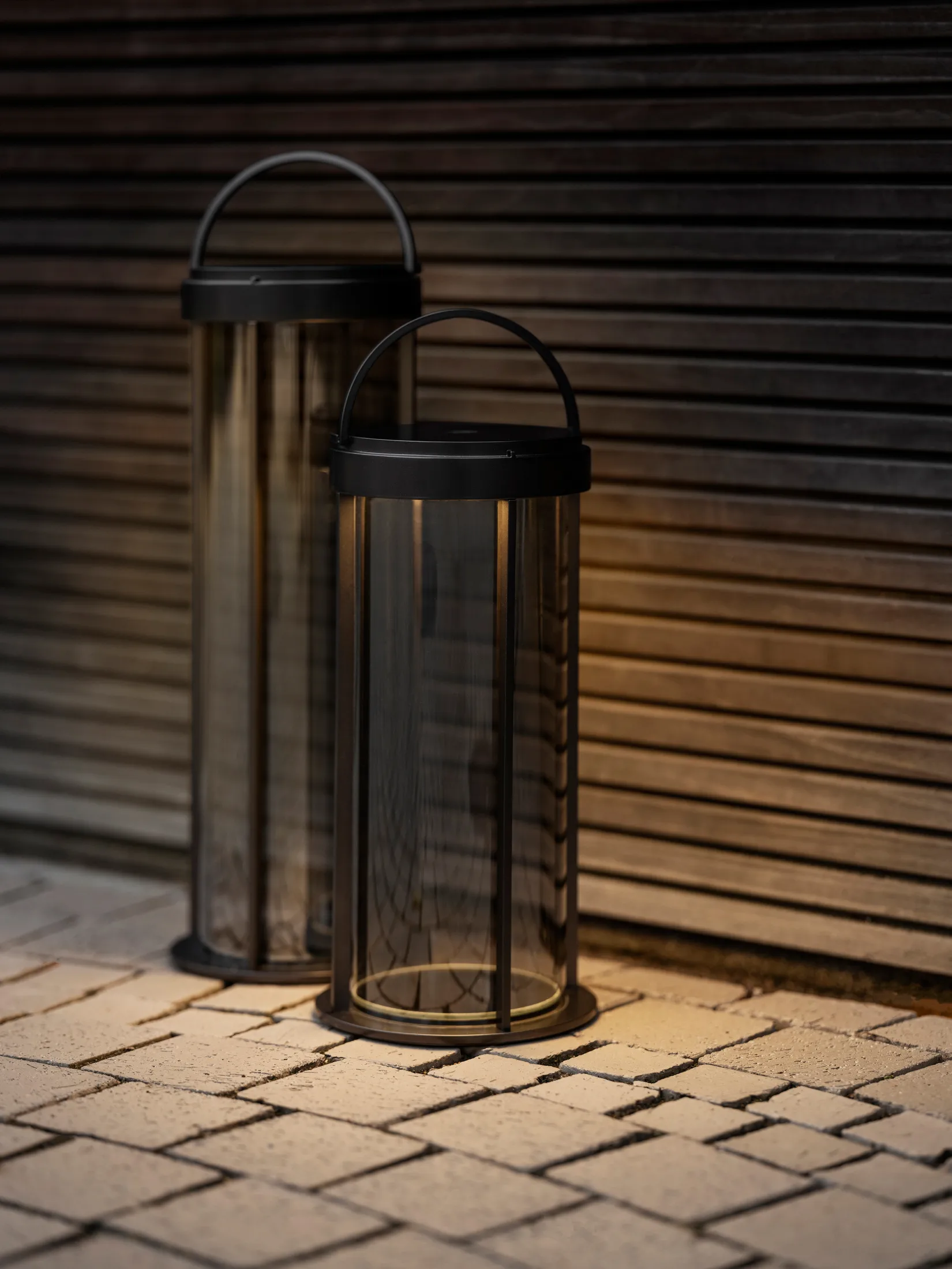 Lampe portable LED Mituro S, Gunmetal blomus