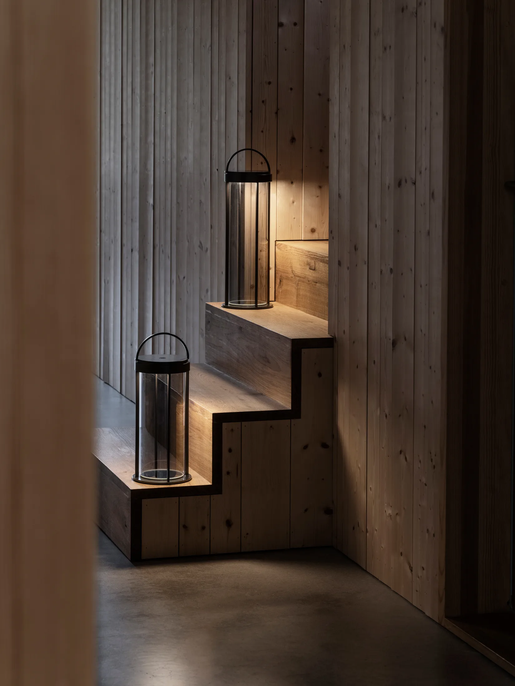 Lampe portable LED Mituro S, Gunmetal blomus