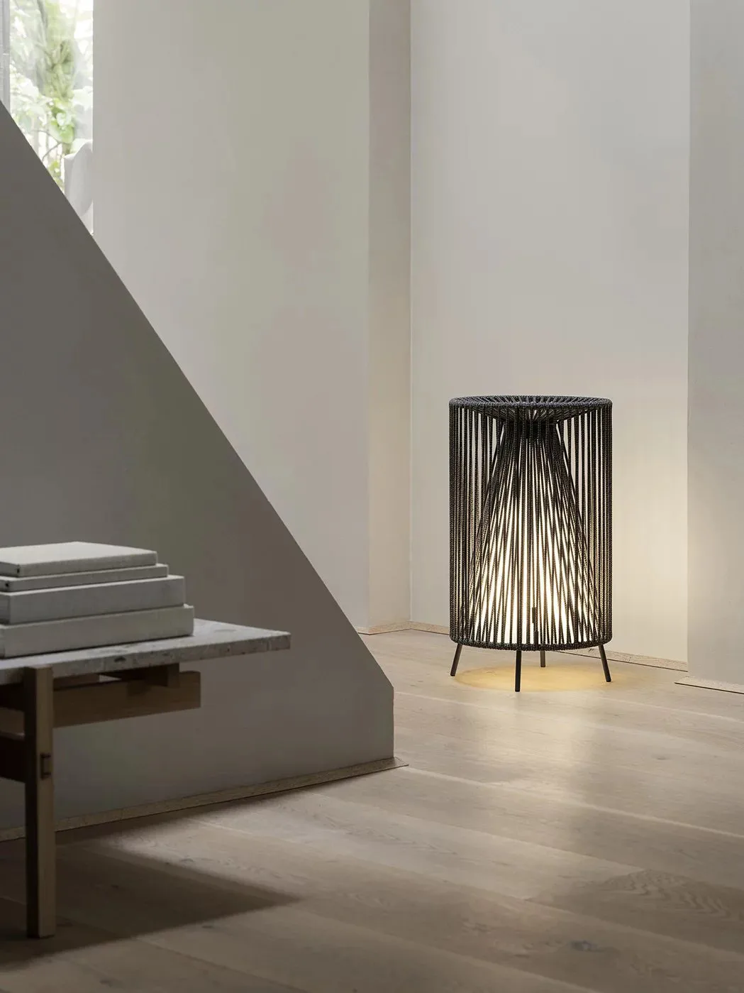 Lampe portable LED Rope, Coal blomus