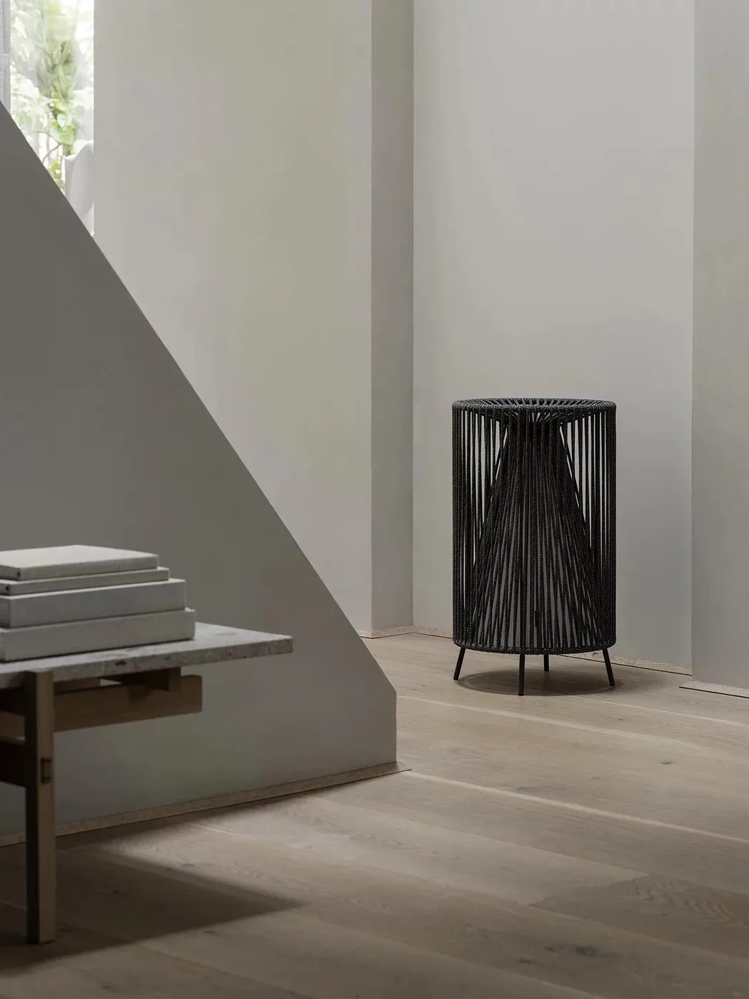 Lampe portable LED Rope, Coal blomus