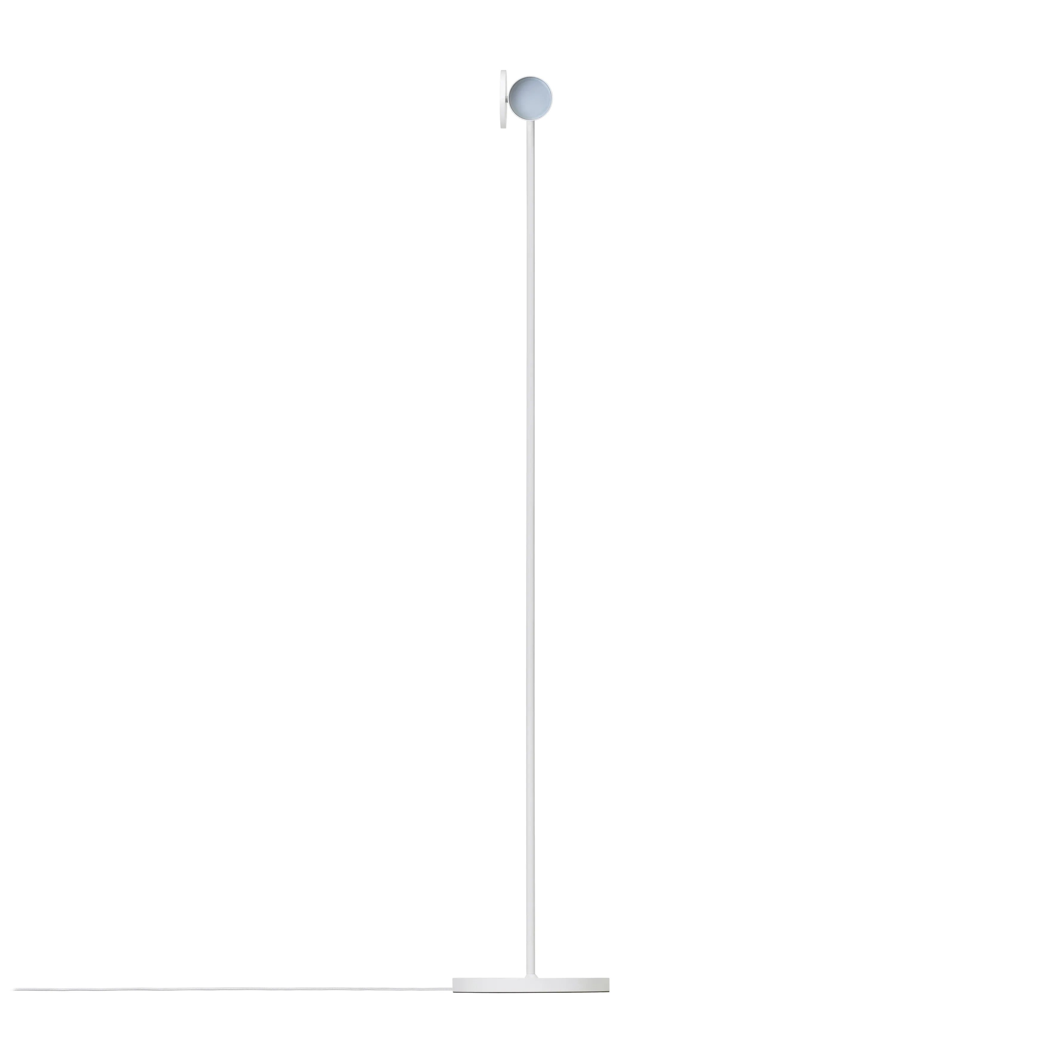 Lampadaire STANDUP blanc, dimmable, 2700K/3000K par Arkoslight | LéonLeds