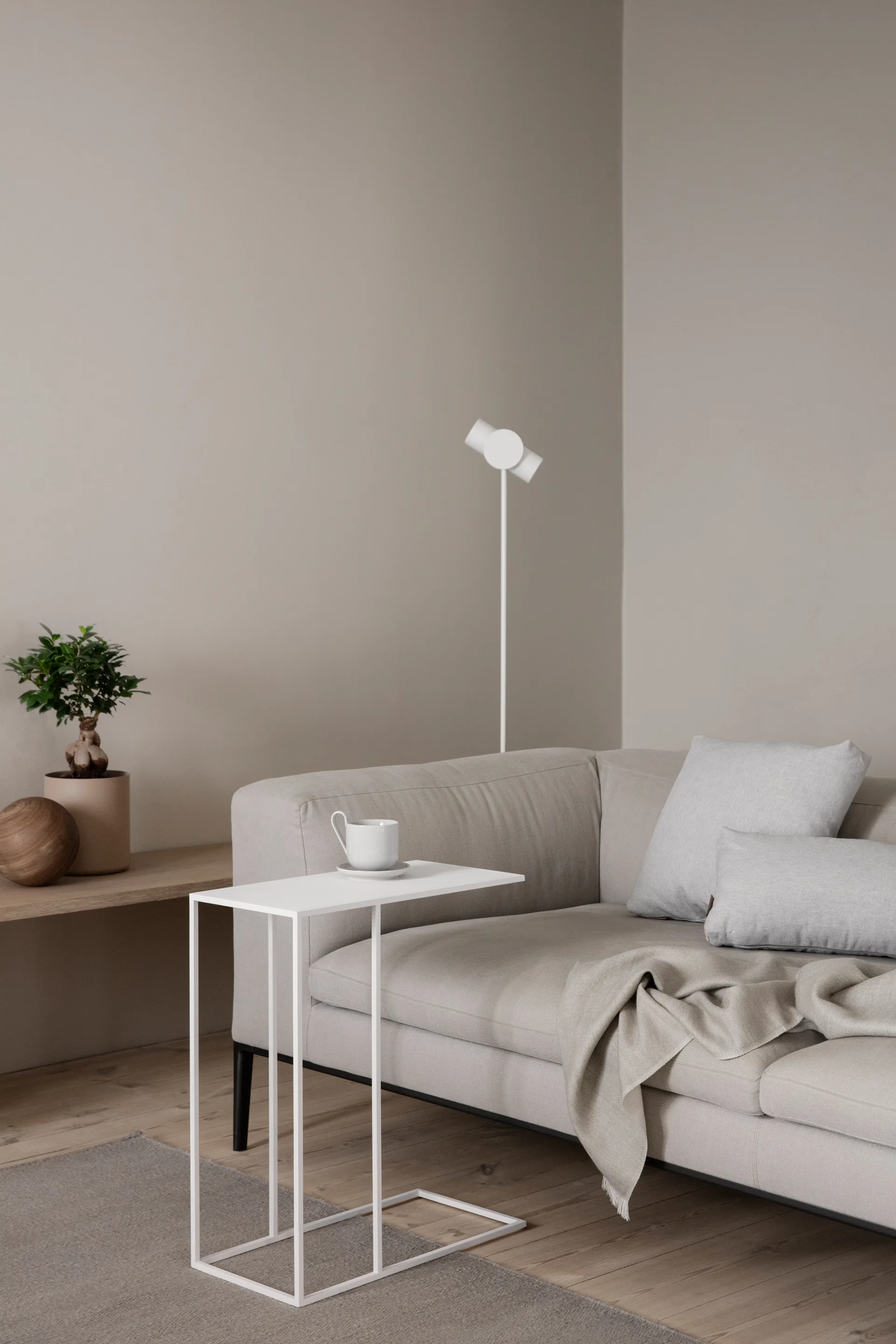 Lampe sur pied Stage, Lily white blomus
