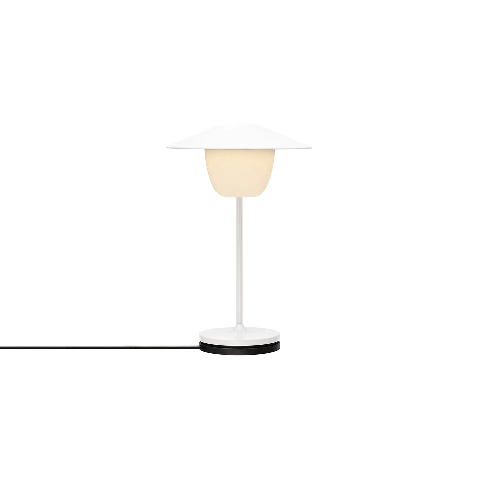 Mini lampe LED Ani 21,5 cm, Blanc blomus