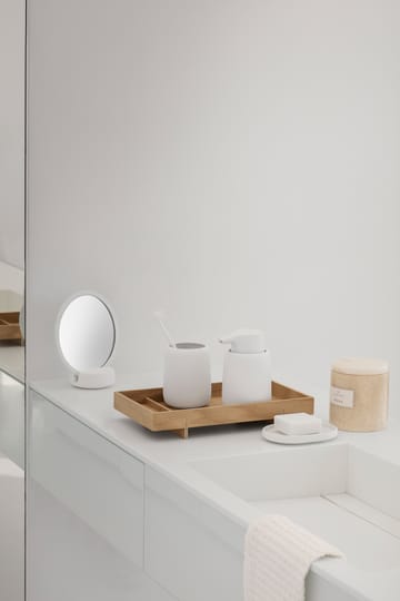 Miroir de table Sono Vanity Ø17 cm - Blanc - blomus