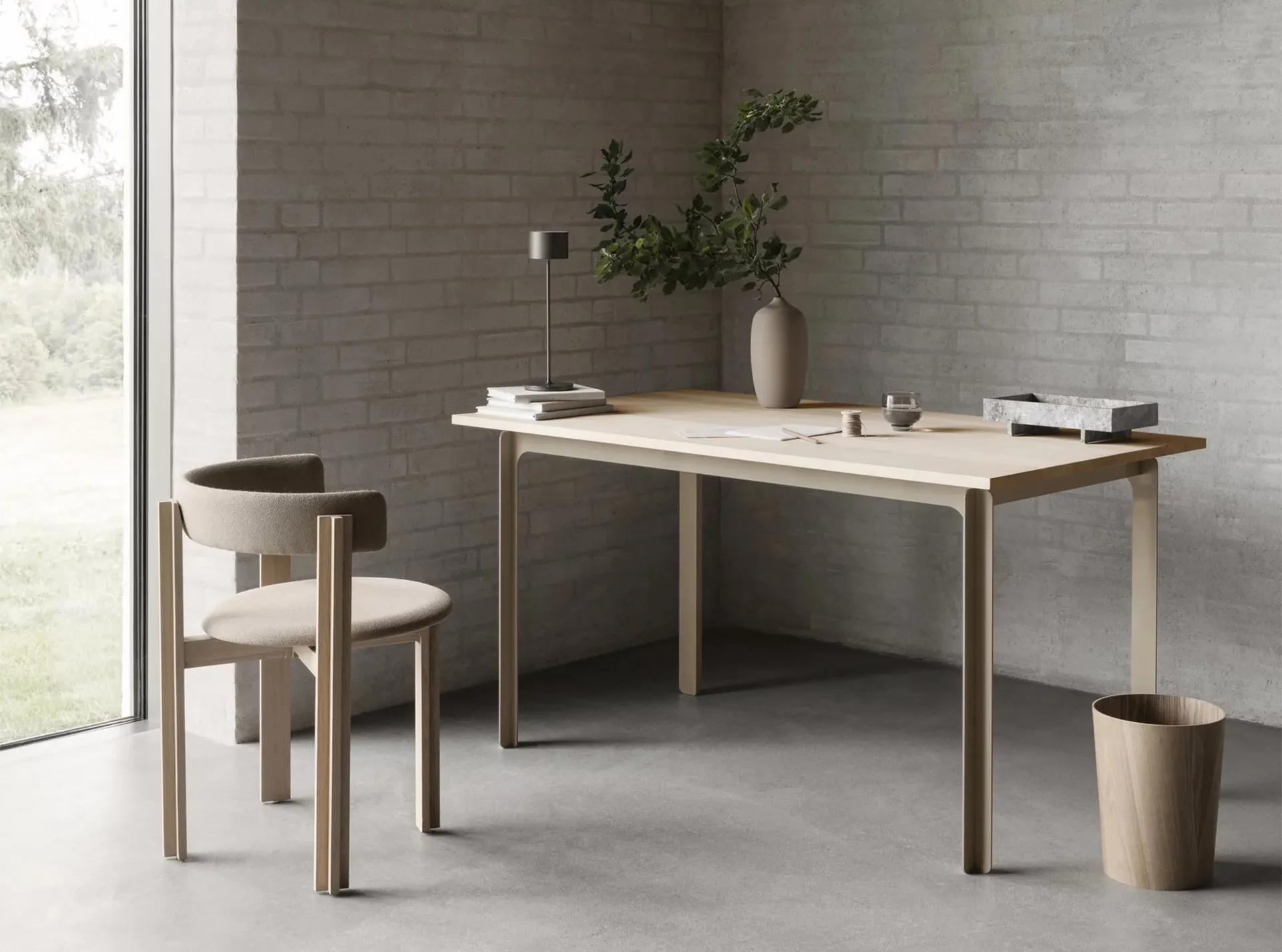 Mobile Farol LED 33 cm, Burned Metal blomus