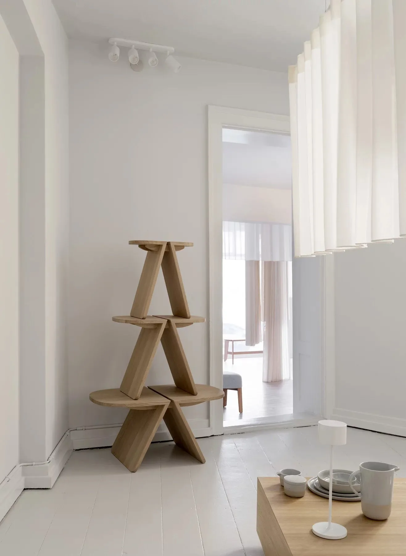 Mobile Farol LED 33 cm, Burned Metal blomus