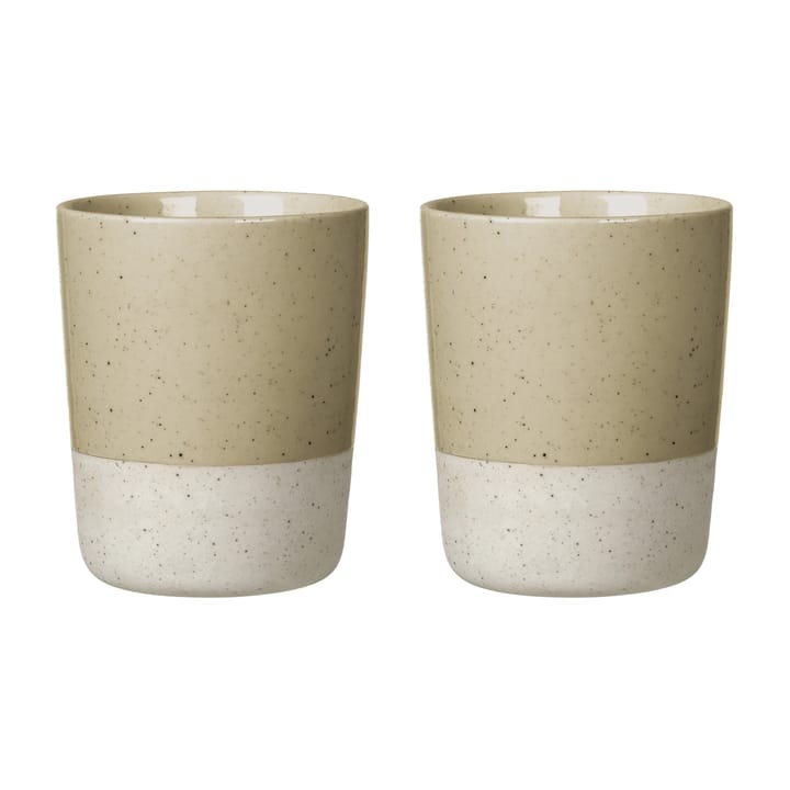 Mug thermique Sablo 26 cl Lot de 2 - Savannah - Blomus