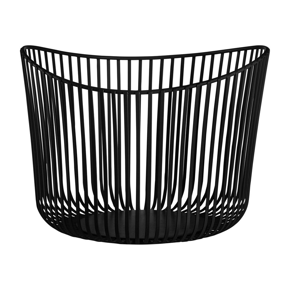 blomus Panier de rangement Modo 31,5 cm Noir | Design Scandinave | Paniers de rangement | Noir