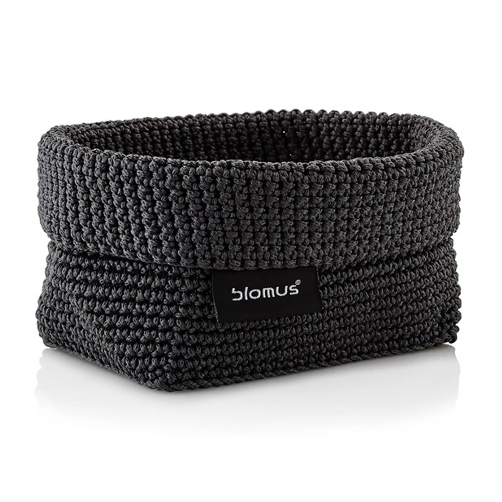 Panier en textile Tela M 10x15 cm, Anthracite blomus