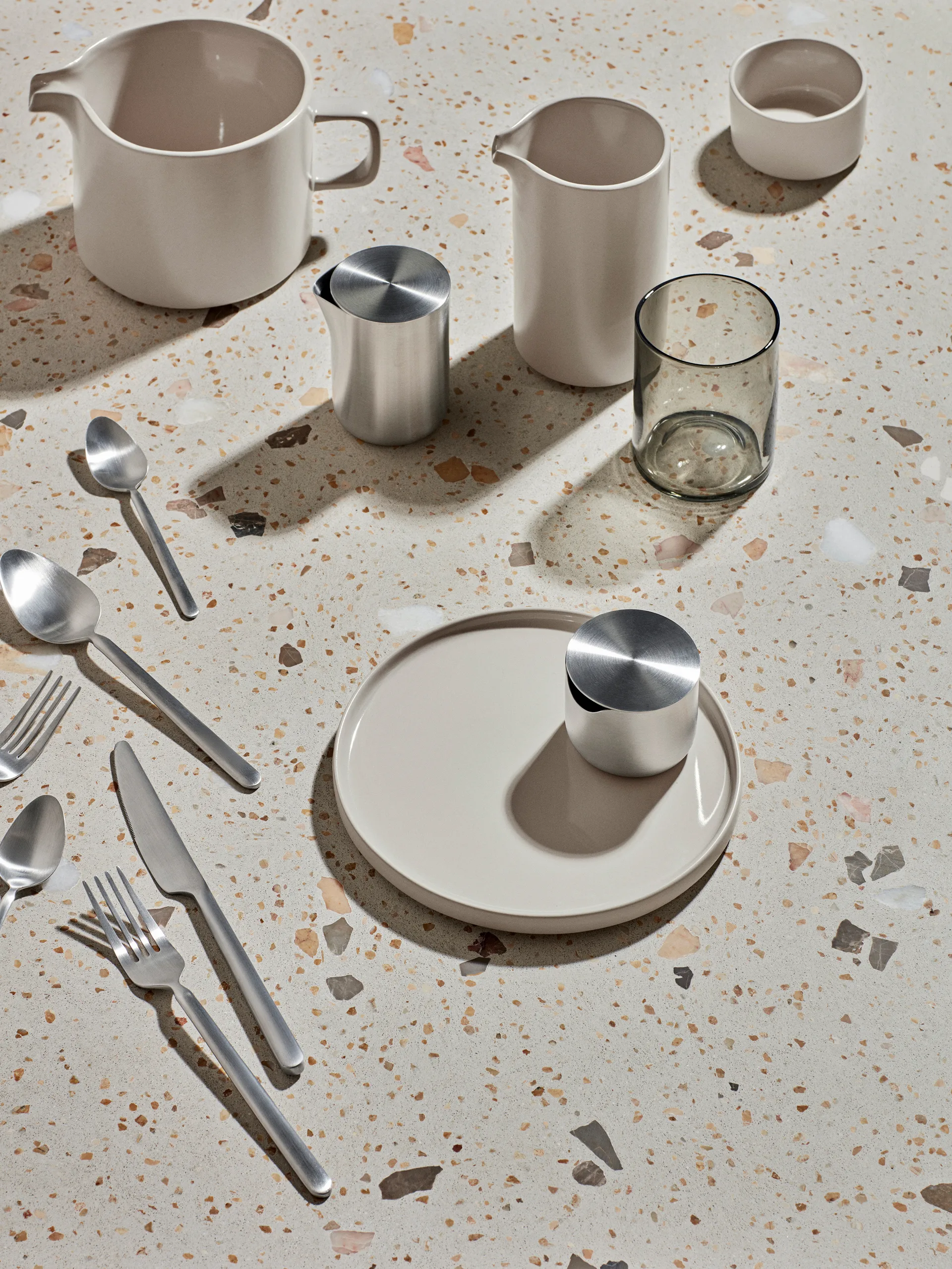 Petite assiette Pilar Ø 14cm, Moonbeam blomus