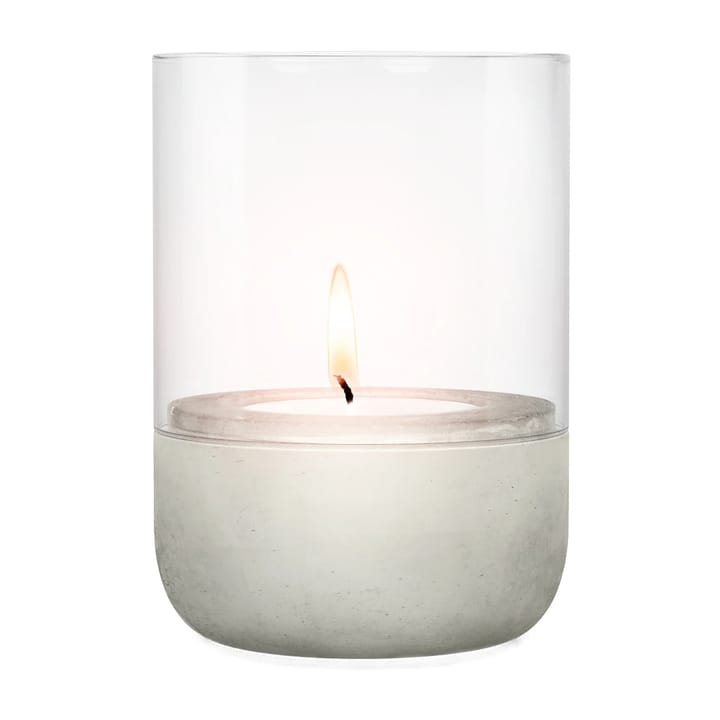 Photophore Calma Ø10 cm, Light grey Blomus