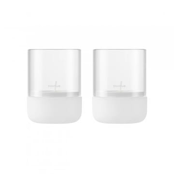 Photophore  Calma Ø7 cm 2-pack - Lily white - Blomus