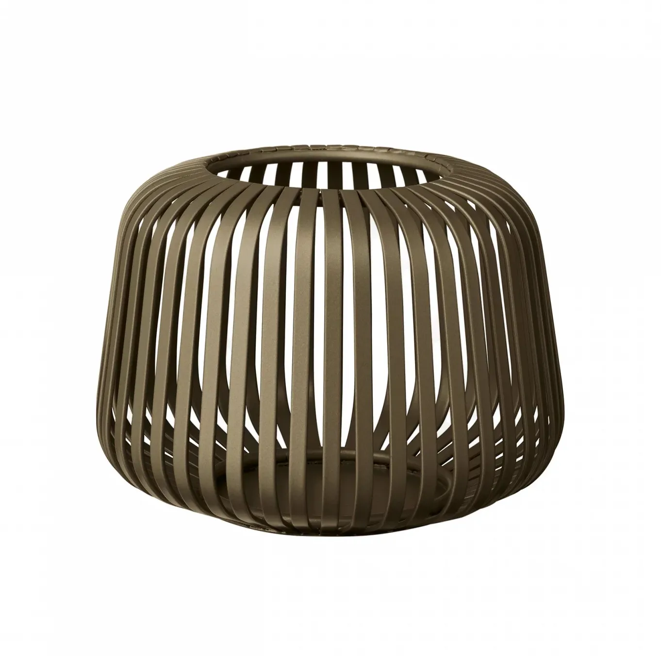 Photophore Lito lanterna Ø13.5 cm, Burned metal blomus