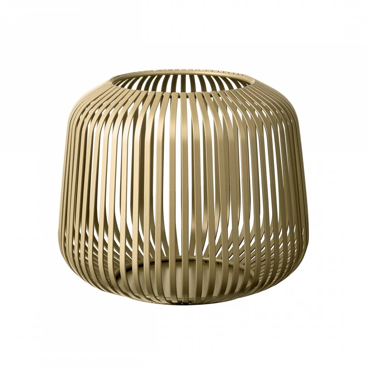 blomus Photophore Lito lanterna 20 cm Champagne | Design Scandinave | Photophores | Doré