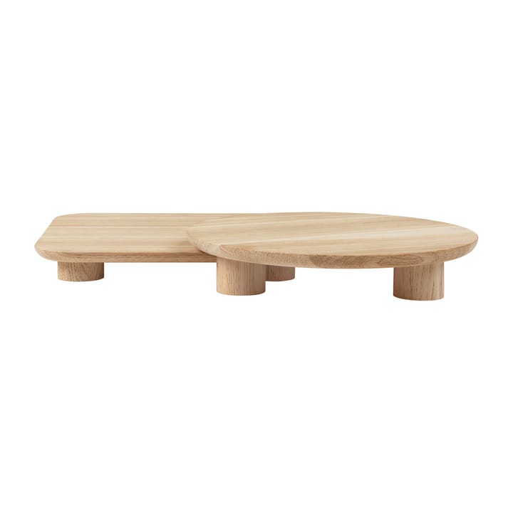 Plateau Palua Set, Chêne blomus