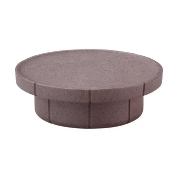 Porte-savon Kua - Bois de cèdre, Ø11×3,5 cm - blomus