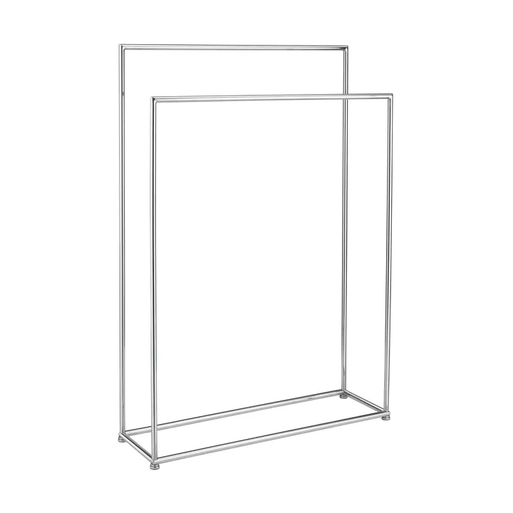 Porte-serviettes Modo - Acier inox poli, 86x60x18,5 cm - blomus