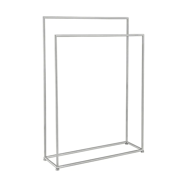 Porte-serviettes Modo - Acier inoxydable mat, 86x60x18,5 cm - blomus