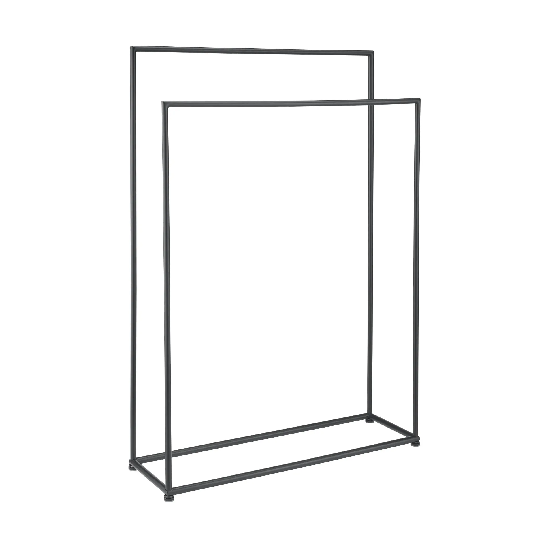 Porte-serviettes Modo, Black, 86x60x18,5 cm blomus