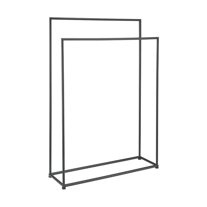 Porte-serviettes Modo - Black, 86x60x18,5 cm - blomus
