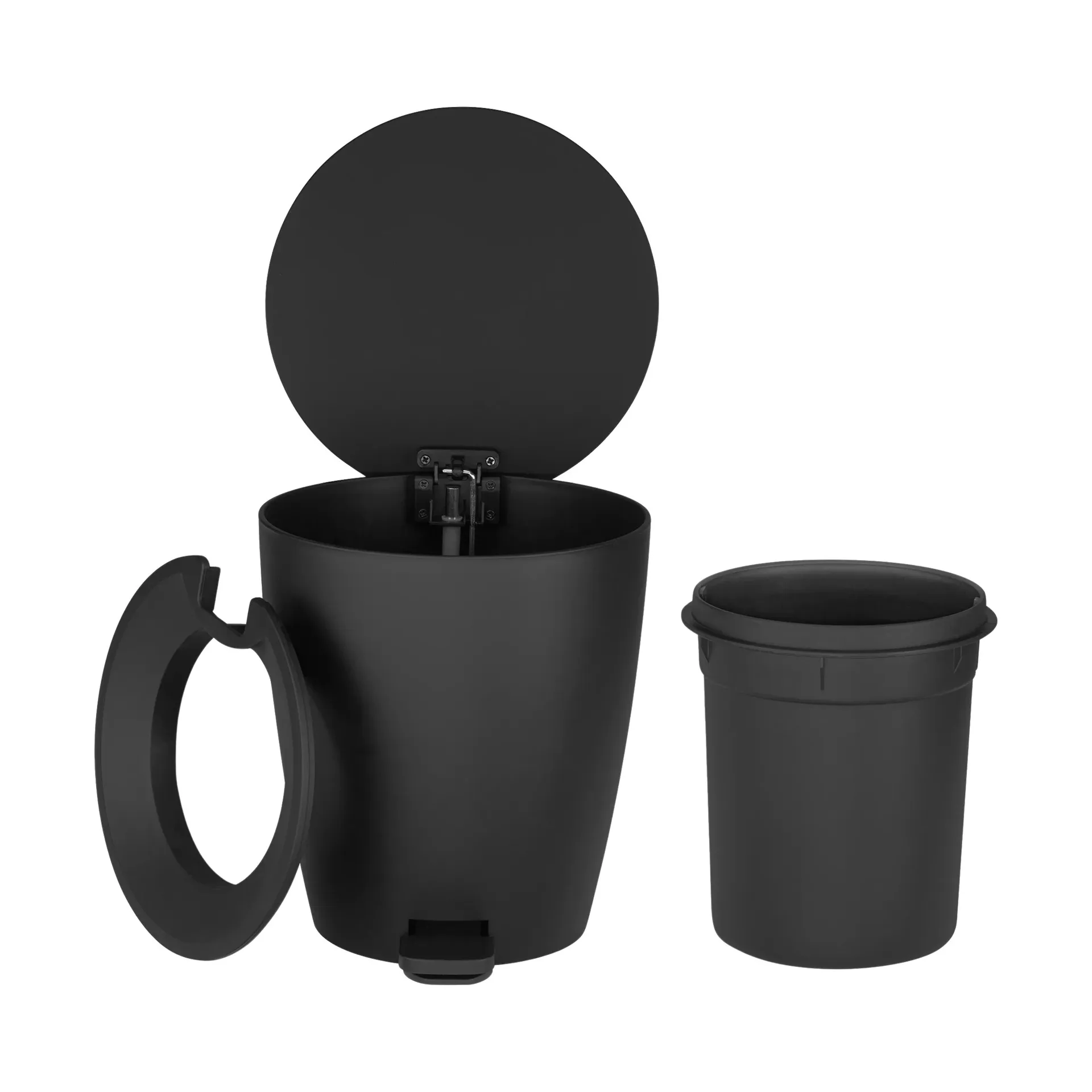 Poubelle à pédale Ava, Black, 3 L blomus