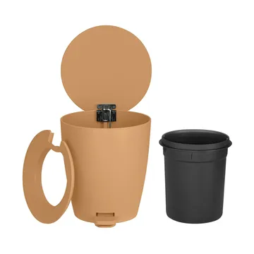 Poubelle à pédale Ava - Tan, 3 L - blomus
