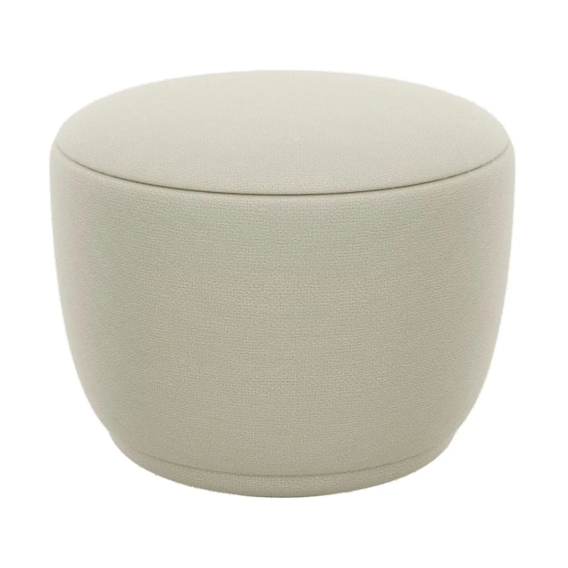 Pouf Kuon Ø48x45 cm, Boucle beige blomus