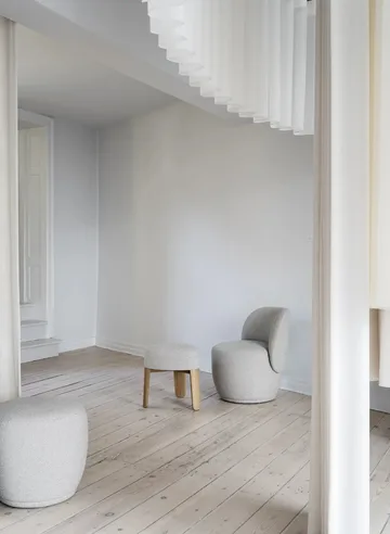 Pouf Kuon Ø48x45 cm - Socia désert - blomus