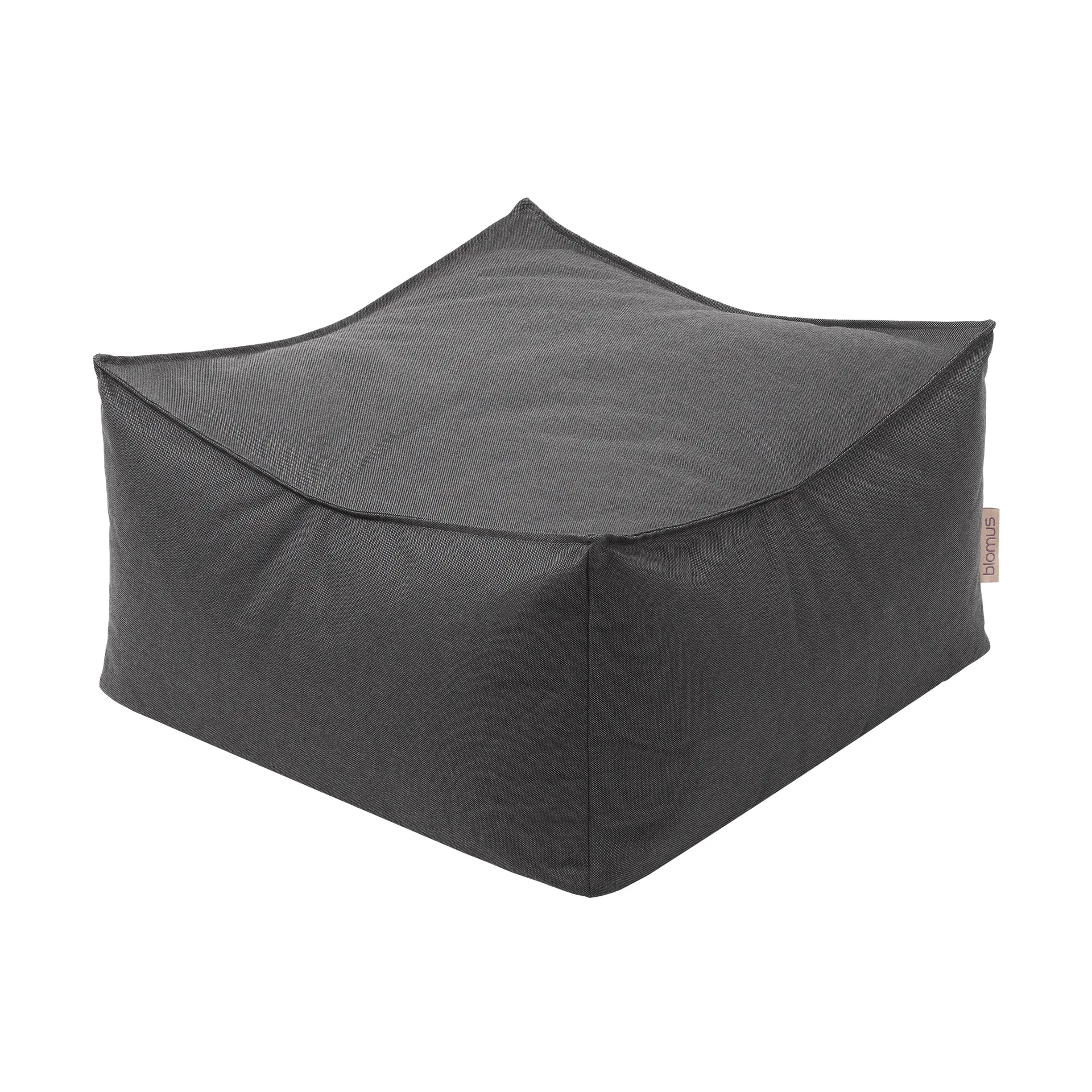 Pouf STAY 60x60 cm, Coal blomus
