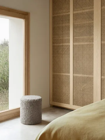 Pouf Teddy - Sharkskin, Ø35x40 cm - blomus