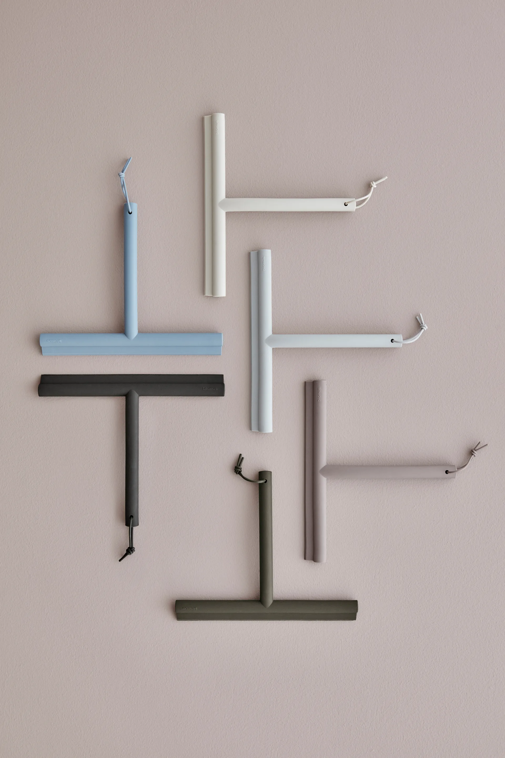 Raclette de douche avec crochet Vipo, Magnet blomus