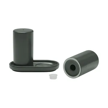 Salière et poivrière Pilar 2 pièces - Agave Green, Ø4,5x11,5 cm - blomus