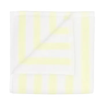 Serviette Arto - Lot de 2, blanc-vert transparent, 30x50 cm - blomus