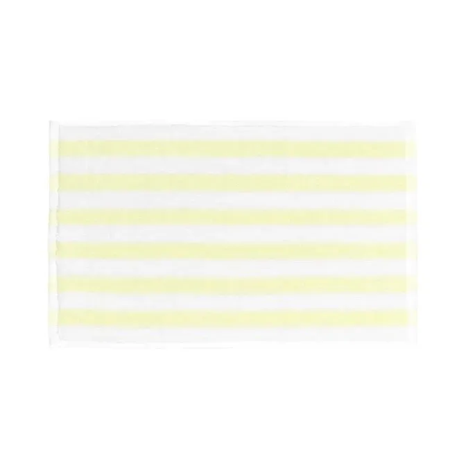 Serviette Arto, Lot de 2, blanc-vert transparent, 30x50 cm blomus