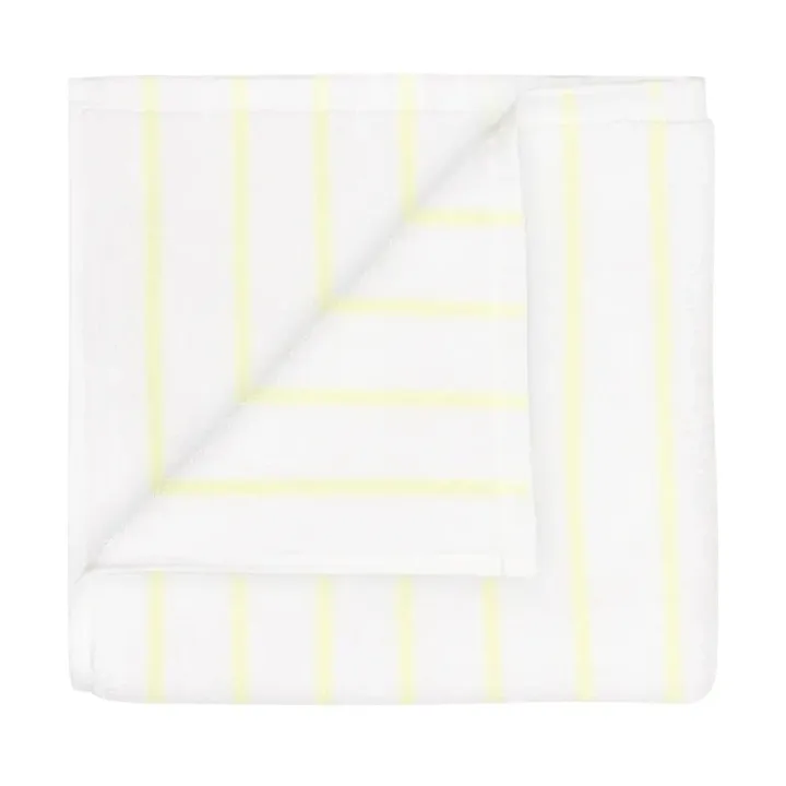 Serviette Arto - Lot de 2, jaune transparent-blanc, 30x50 cm - blomus